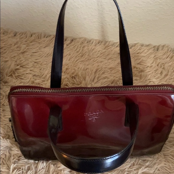 Auth Prada Ombré Small Handbag - Picture 6 of 13